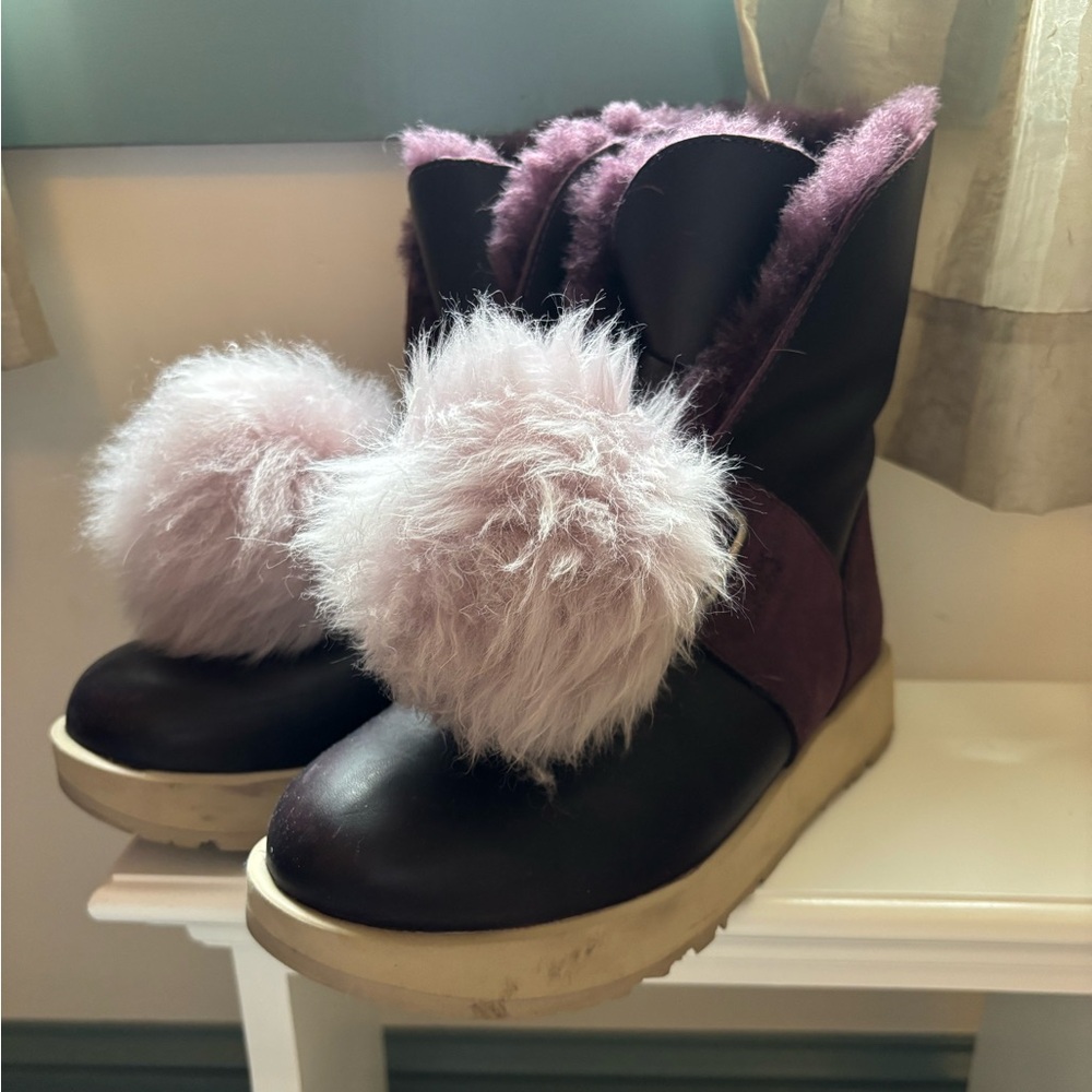 Ugg Isley Waterproof Pom Pom Boots